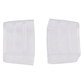 SCCA14ESB Ecola LED strip 220V connector end cap заглушка для IP68 14x7 ленты (уп.10шт.) SCCA14ESB - фото 607810