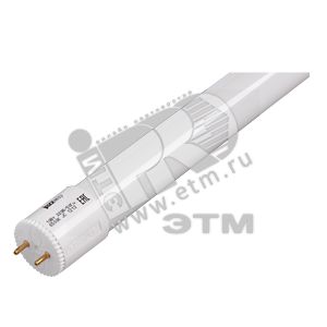 1025326 PLED T8-600GL 10w FROST 6500K 230V/50Hz Лампа светодиодная (уп.25шт.) JazzWay (Китай) 1025326 - фото 607811