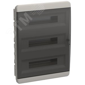 TF5-KP12-V-54-41-K01-K03/BVK40-54-1 Tekfor Бокс ЩРВ-П-54 модулей встраиваемый пластик с дымч. прозр. дверцей IP41 IEK® TF5-KP12-V-54-41-K01-K03 - фото 607834