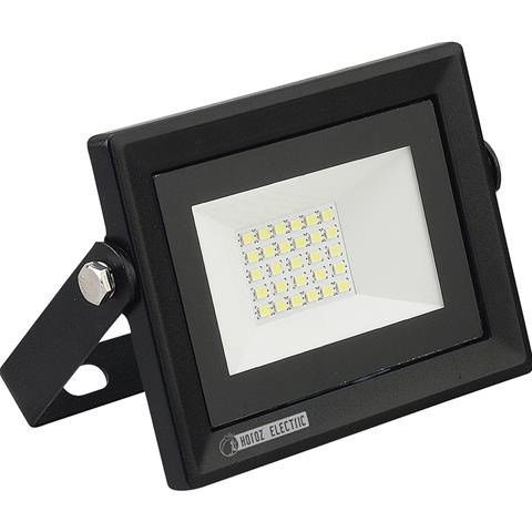 HRZ00002586 068-008-0020 PARS-20 Светодиодный прожектор 20W 6400K 220-240V, черный (уп.40шт.) HOROZ ELECTRIC HRZ00002586 - фото 607900