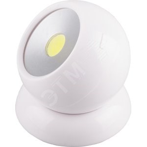 23380 FN1209 1LED 3W Светодиодный поворотный светильник 100Lm, 75*80мм, белый (уп.60шт.) FERON (Китай) 23380 - фото 608053