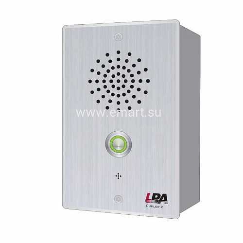 LPA-duplex-2 Вызывная панель системы обратной связи, встроенные микрофон и громкоговоритель LPA LPA-duplex-2 - фото 608276