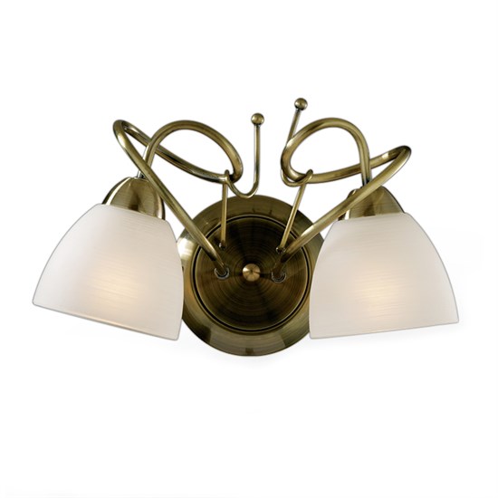 2120/2W ODL11 287 бронза Бра  E14 2*60W 220V Kaena Odeon Light 2120/2W - фото 608408