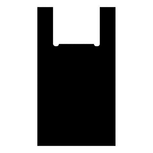 Пакет полиэтиленовый, однотонный, майка, 25х45см, ПНД, 10 мкр (уп.100шт) 678361 - фото 608413