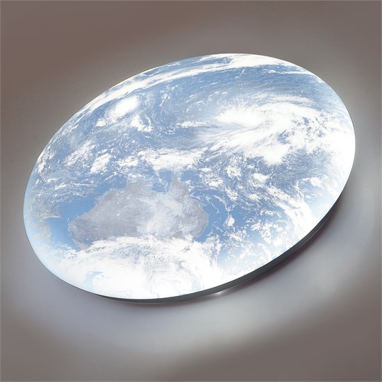 3085/DL PALE SN 70 Светильник пластик/белый/синий LED 48Вт 4000К D380 IP43 SPACE SONEX 3085/DL - фото 608420