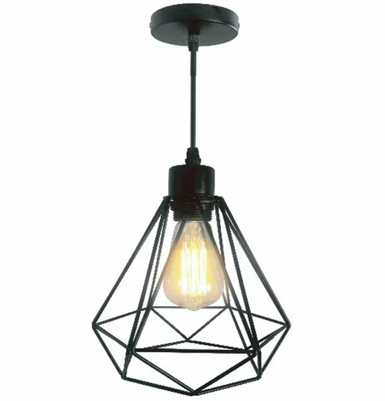 CAST 1011 BLACK 1*E27 черный Cветильник подвесной Max Light CAST 1011 BLACK 1*E27 черный - фото 608422