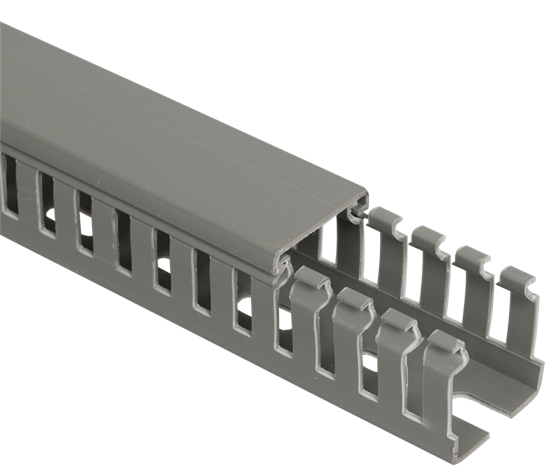 CKM50-025-040-1-K03 Кабель-канал перфорированный 25х40 "ИМПАКТ-М" серый (уп.60м.) IEK® CKM50-025-040-1-K03 - фото 608571