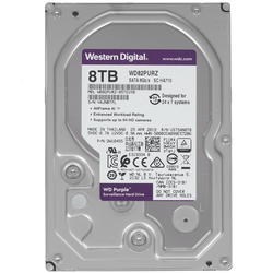 Жесткий диск 8TB SATA 6Gb/s Western Digital WD82PURZ 3.5" WD Purple 7200rpm 256MB WD82PURZ - фото 608655
