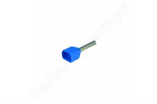SQ0521-0006 НШвИ (2) 1,5х8мм Наконечник штыревой втулочный изолированный (двойной) (уп.100шт.) TDM SQ0521-0006 - фото 608673