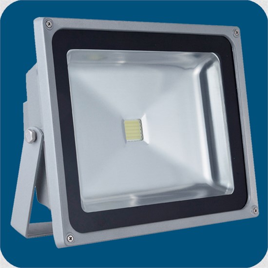 FL led 50 прожектор светодиодный IP65 50Вт матовый хром (уп.6шт.) ITALMAC FL led 50 - фото 608707