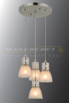 2-6767-4-CR-LED E14 Люстра Модерн 2-6767-4-CR-LED - фото 608742