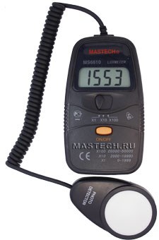 MS6610 - Цифровой люксметр Mastech MS6610 - фото 608776