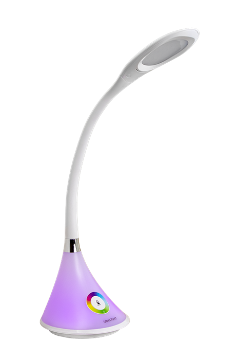 UL622 Эфир белый Светильник настольный светодиодный 8Вт LED, с RGB Ultra Light UL622 - фото 609157