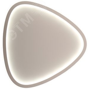 41693 AL5830 TRIANGLE 72W, Max. 5040Lm, 3000К-6500K, IP20, белый Светильник светодиодный (уп.6шт.) FERON (Китай) 41693 - фото 609262