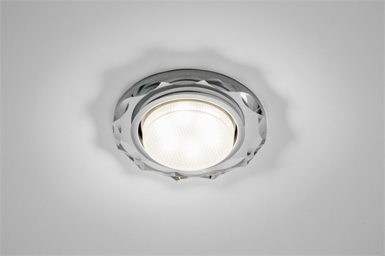 CRYSTAL GX53 4 прозрачный Cветильник встраиваемый Max Light CRYSTAL GX53 4 прозрачный - фото 609318
