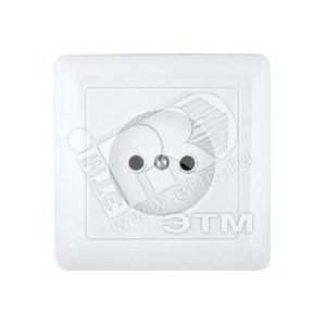 RS10-132-B «ХИТ» Розетка без заземления с/у 250В 10А белая (уп.114шт.) Schneider Electric RS10-132-B - фото 609457
