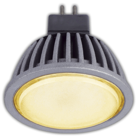 M2LG54ELC Ecola MR16 LED 5,4W 220V GU5.3 (алюм. радиатор) Лампа св/д золотистая (уп.10/100шт.) M2LG54ELC - фото 609484