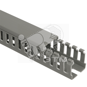 CKM50-025-025-1-K03 Кабель-канал перфорированный 25х25 "ИМПАКТ-М" серый (уп.100м.) IEK® CKM50-025-025-1-K03 - фото 609486