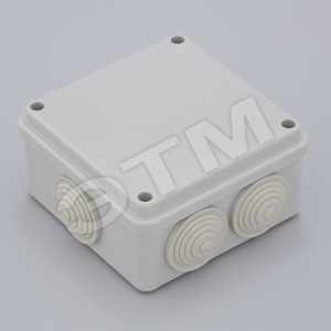 67050 TYCO Коробка распределительная 100х100х50мм IP54 белая (уп.48шт.) RUVinil (Россия) 67050 - фото 609576