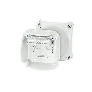 KF 0404 G Коробка клеммная 104х104х70мм IP66/67 серая HENSEL (Германия) KF 0404 G - фото 609671