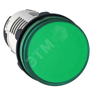 XB7EV03MP Лампа сигнальная светодиодная зеленая 220V 50Hz (уп.10шт.) Schneider Electric XB7EV03MP - фото 609701