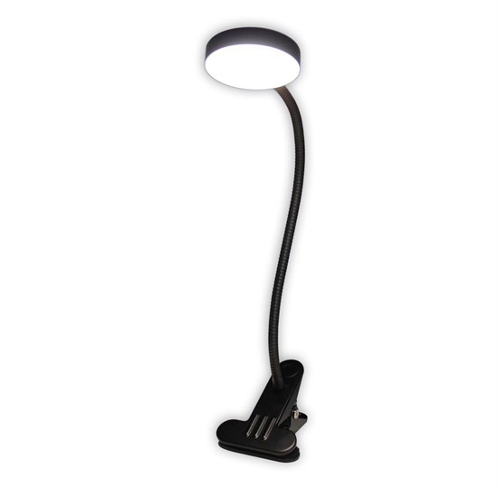 CL803071N Ньютон Черный LED 7W*4000K, на клипсе Лампа на прищепке Citilux (Дания) CL803071N - фото 609755