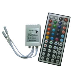 CRL144ESB Ecola LED strip RGB IR controller 144W 12V 12A Контроллер с большим ИК пультом (уп.100шт.) CRL144ESB - фото 609762