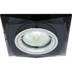 18641 8150-2 MR16 50W G5.3 серый + серебро Светильник встраиваемый (уп.10/50шт.) FERON 18641 - фото 609890