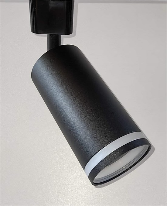 CAST 207 BLACK ДПО-15w GU 10 без лампы IP40 черный Светильник трековый на шинопровод Max Light CAST 207 BLACK - фото 609899