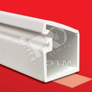 00302 TMR In-liner Classic белый Кабель-канал 15х12мм самоклеющийся с крышкой (уп.144м.) ДКС 00302 - фото 609997