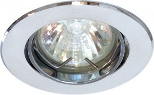 15004 DL110 MR11 35W G4.0 хром "поворотный" Светильник встраиваемый ВЫВЕДЕН ИЗ АССОРТИМЕНТА 15004 - фото 610000