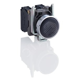 XB4BA21 Кнопка черная без фиксации Ø22мм 1НО (уп.5шт.) Schneider Electric XB4BA21 - фото 610112