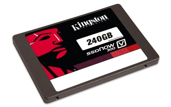 Твердотель. накопитель Kingston SSD Disk 240 GB SV300S37A/240G Alone(Retail) SSDNow V300 SATA 3 2.5 SV300S37A/240G - фото 610140