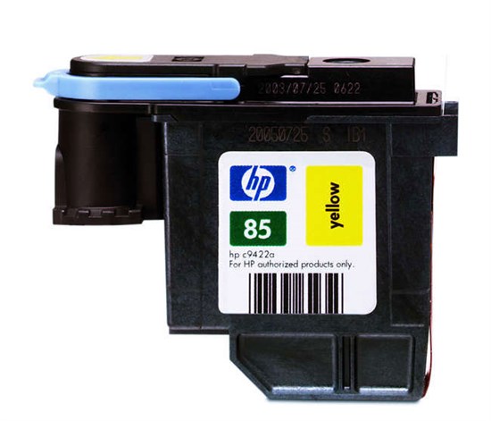 C9422A Печатающие головка HP 85 DsgJ 30/30N/30GP/90/90R/90GP/130/130NR/130GP, желтый C9422A - фото 610173