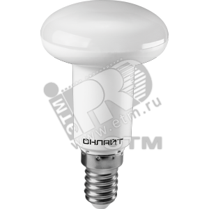 71652 OLL-R50-5-230-4K-E14 ОНЛАЙТ Лампа светодиодная 5W 2700K 230V E14 (уп.100шт.) Navigator 71652 OLL-R50-5-230-4K-E14 - фото 610330