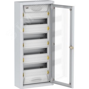 MKM16-N-048-31-Z-U TITAN 5 ЩРн-48з-1 36 УХЛ3 IP31 710х310х130мм (ШхВхГ) прозрачная дверь, с замком Корпус металлический IEK® MKM16-N-048-31-Z-U - фото 610402