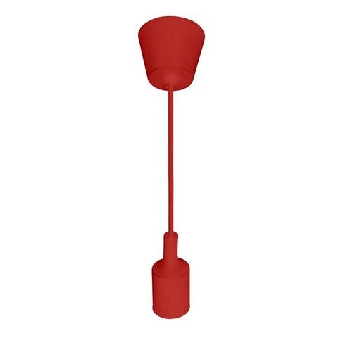 HRZ00002433 021-001-0001 VOLTA Красный Декоративный патрон на подвесе Е27 1м (уп.50шт.) HOROZ ELECTRIC HRZ00002433 - фото 610550