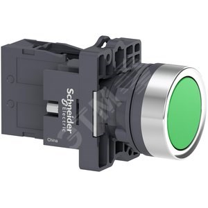 XA2EH031 Кнопка с фиксацией зеленая 1 Н.О. Schneider Electric XA2EH031 - фото 610554