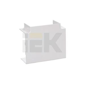 CKK10D-T-080-040-K01 Угол белый Т-образный КМТ 80х40 "ЭЛЕКОР" (уп.20шт.) IEK® CKK10D-T-080-040-K01 - фото 610588