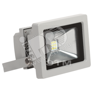 LPDO501-10-K03 СДО 05-10 Прожектор светодиодный серый IP65 6500K (уп.20шт.) IEK® LPDO501-10-K03 - фото 610611