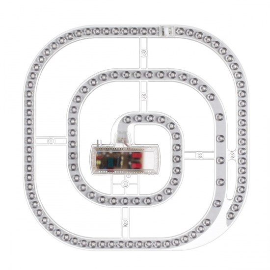 357770 KLARK NT23 Модуль LED 90Вт c ДУ (NEW) 3000-4200-6300K 395х395 IP20 NOVOTECH 357770 - фото 610646