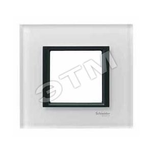 MGU68.002.7C2  РАМКА, 1 МЕСТО, БЕЛОЕ СТЕКЛО UNICA TOP MGU68.002.7C2 - фото 610704