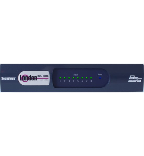 BSS BLU-BOB1 Внешний интерфейс в полурэковом исполнении. 8 аудио выходов. BSS BLU-BOB1 - фото 610712