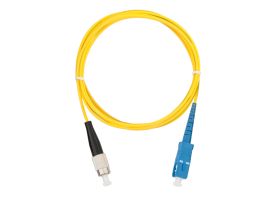 EAA-383 ШО-SM-3.0-FC/UPC-LC/UPC, 1м Simplex Шнур оптический соединительный ОптКом ООО EAA-383 - фото 610713