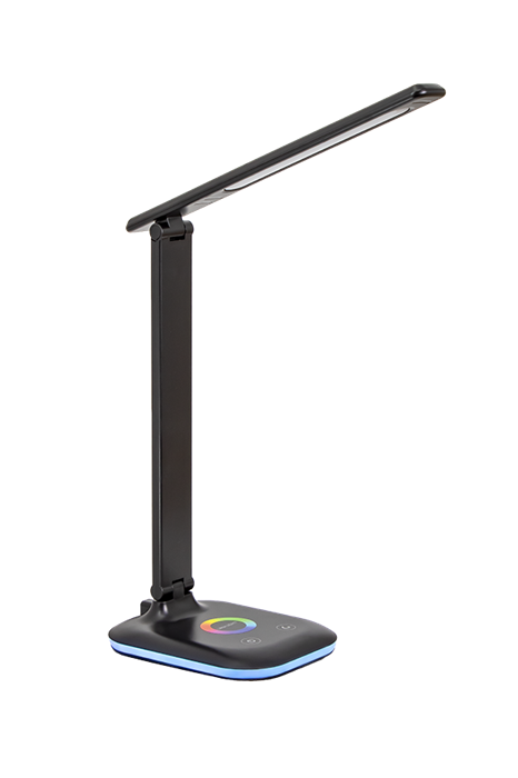 UL621 Селена черный Светильник настольный светодиодный 10Вт LED, с RGB Ultra Light UL621 Селена черный - фото 610720