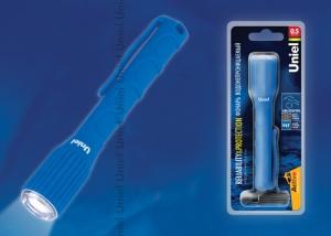 S-WP010-C Blue Фонарь серии Стандарт Reliability and protection, прорезиненный корпус, IP67, цв синий UNIEL S-WP010-C Blue - фото 610750