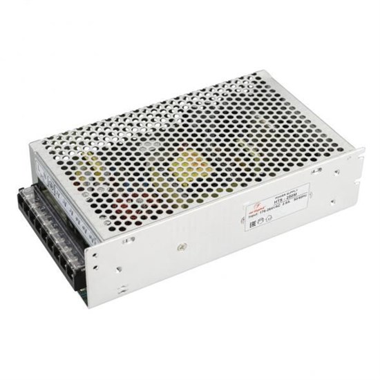 014979 HTS-200M-24 (24V, 8.3A, 200W) Блок питания для св/д ленты Arlight (Россия) 014979 - фото 610876