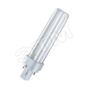 012056 DULUX D 18W/840/2P G24d-2 Лампа компактная люминесцентная (уп10шт.) OSRAM 4050300012056 - фото 610904