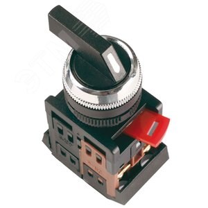 BSW10-ALC-2-K02 АLС-22 черн.длин.рукоят.2 фикс.полож. I-O 1з+1р Переключатель (уп.10шт.) IEK® BSW10-ALC-2-K02 - фото 610929
