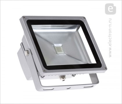 PFL-10W/CW/GR прожектор светодиодный 10W (855lm) IP65 Jazzway 682300 - фото 610980